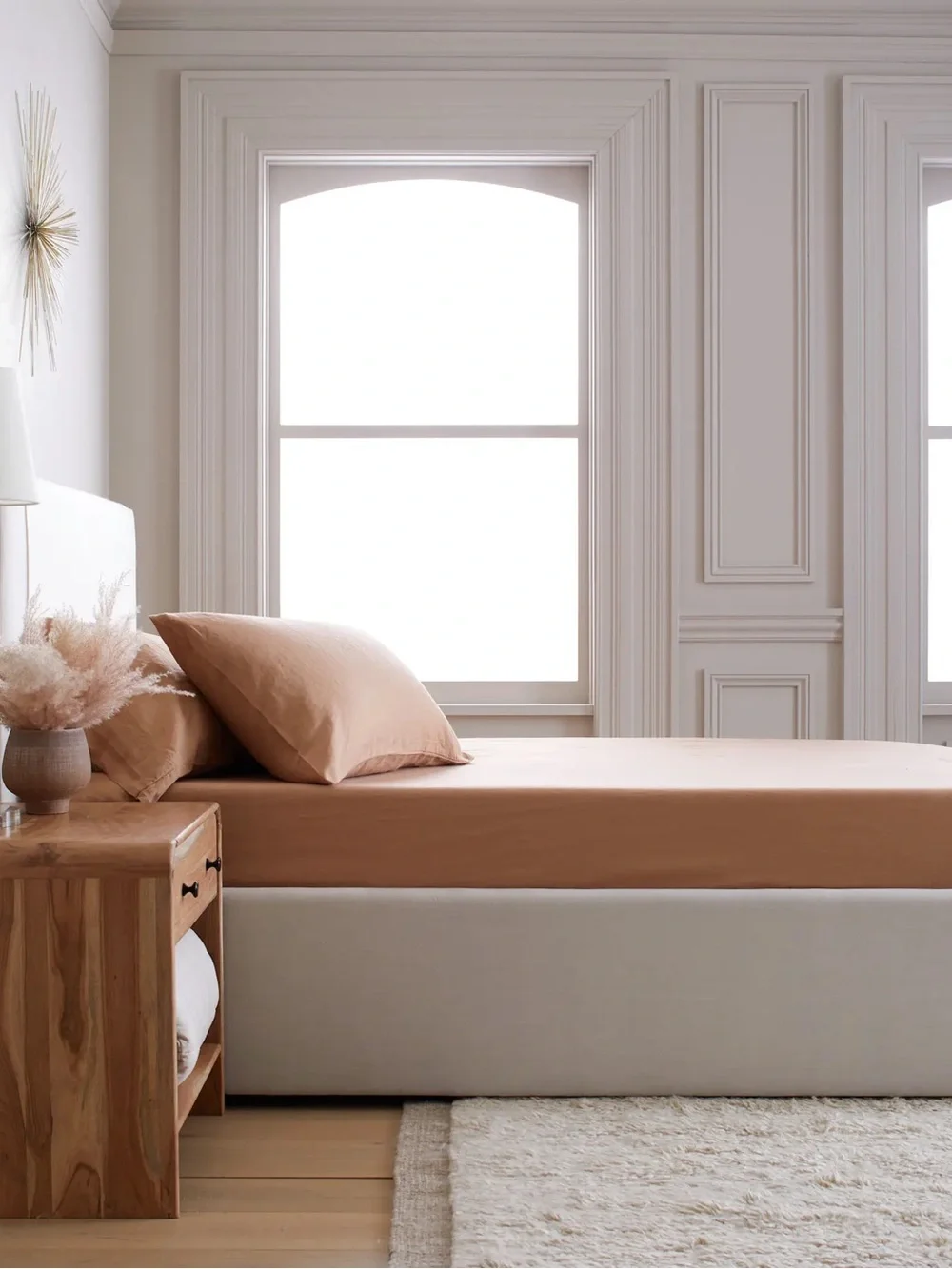 Quince Twin Fitted Sheet Desert Sun